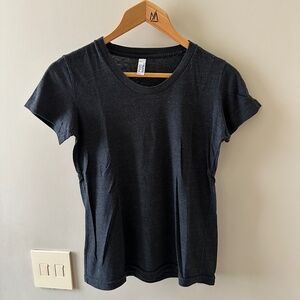 American Apparel The Track Shirt Short Sleeve T-Shirt - Dark Gray